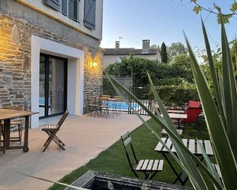 米格納迪斯城市宅邸飯店 - 卡爾卡松 - 天井