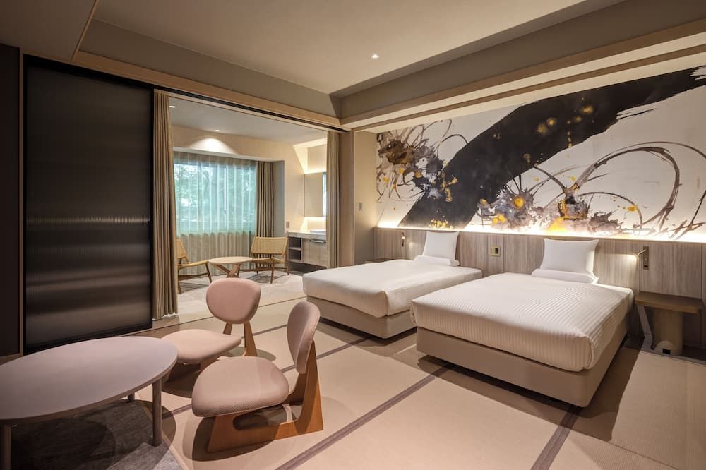 Kamenoi Hotel Arima - קובה - חדר שינה