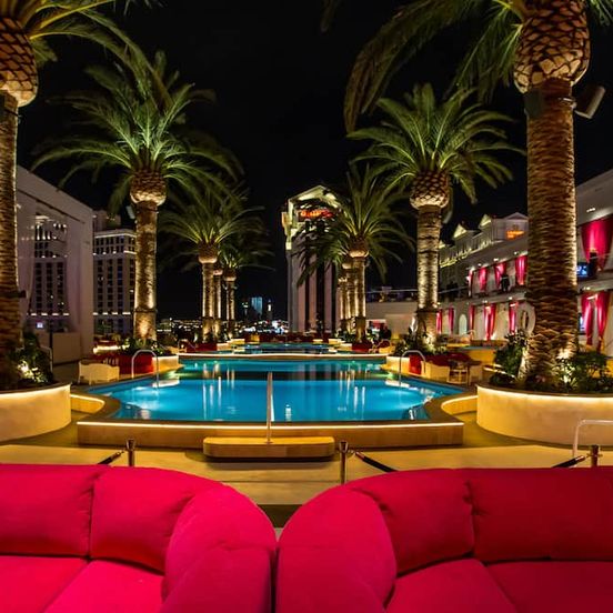 Pool view of The Cromwell