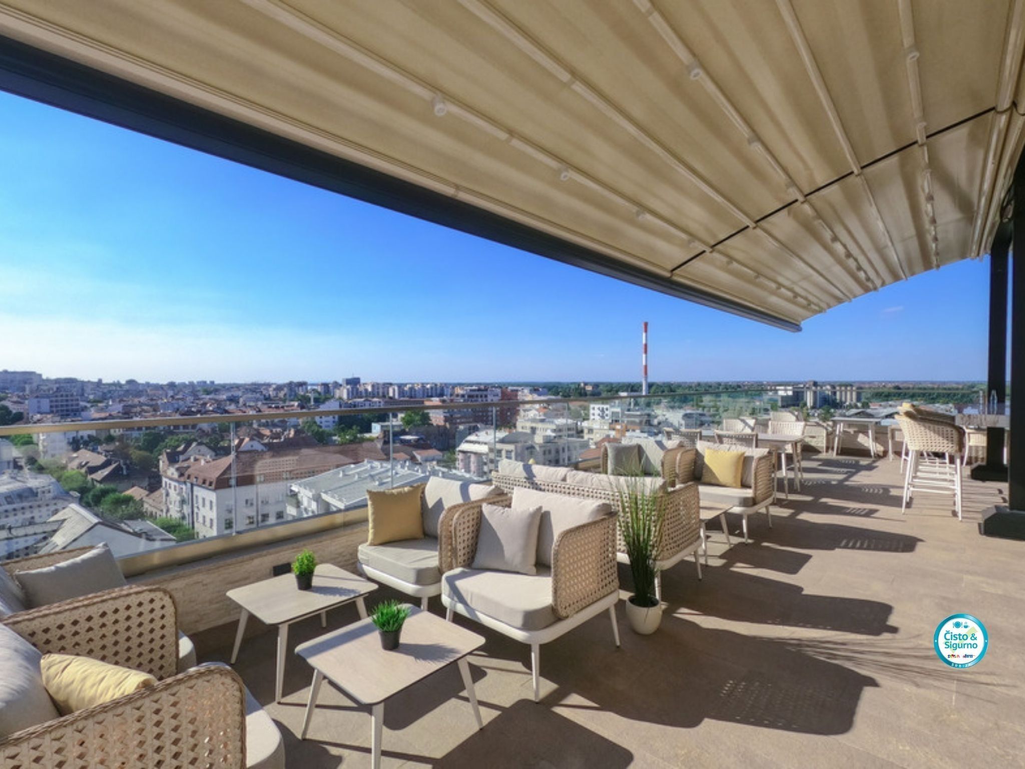Prezident Palace Belgrade - Luxury Boutique Hotel & Spa - בלגרד - מרפסת