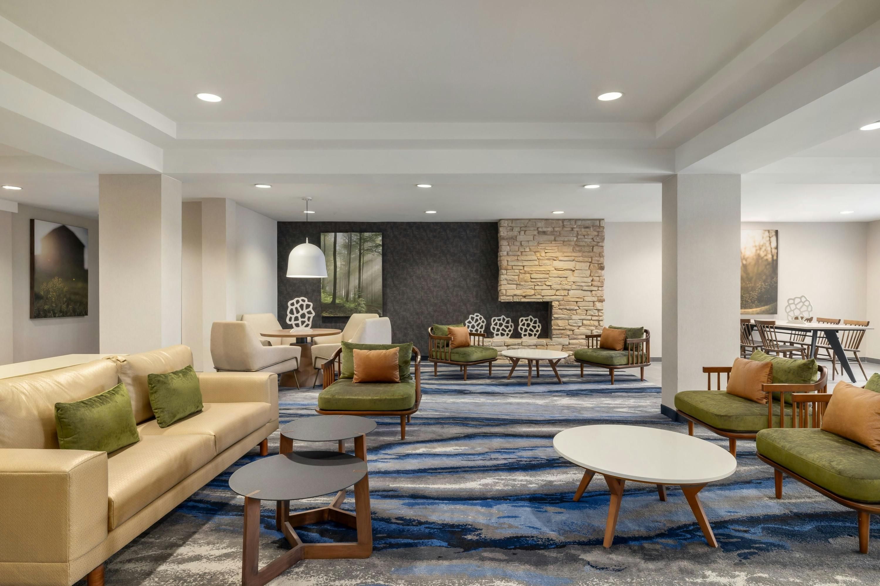 Fairfield Inn & Suites by Marriott Memphis Olive Branch - Olive Branch - Salónek