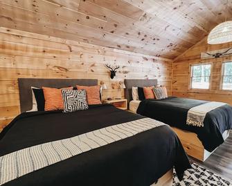 Cabin #1 Studio With Kitchenette - Hartwell - Bedroom