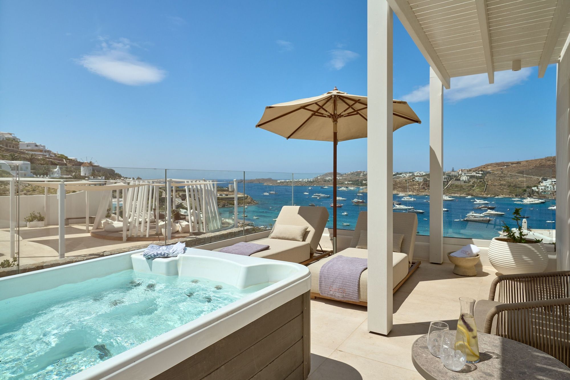 Once in Mykonos - Designed for Adults - Ornos - Balkon