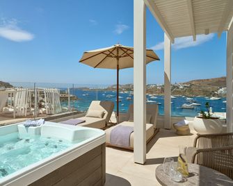 Once in Mykonos - Designed for Adults - Ornos - Balkon