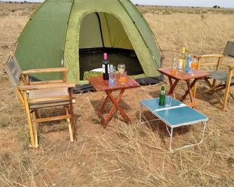 Amanya Double Pitch Tent With Mt Kiliman - Amboseli