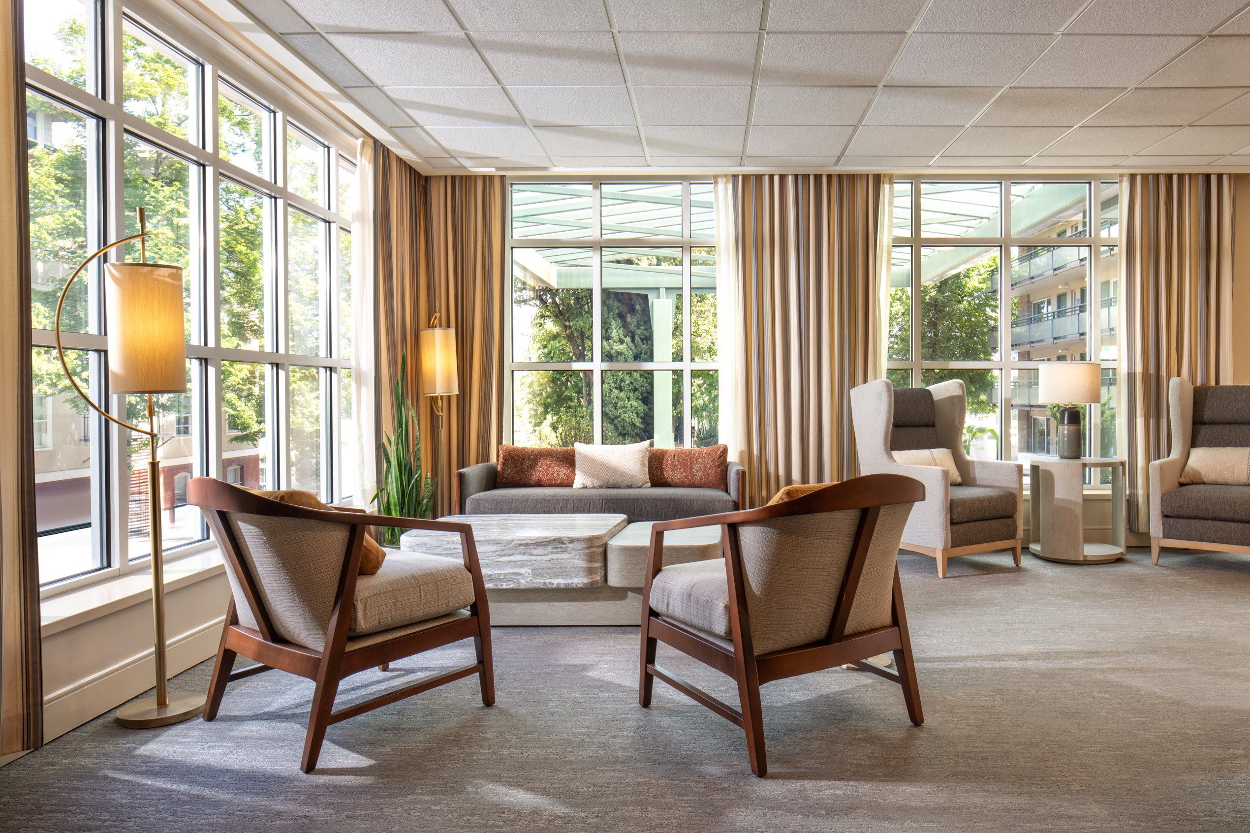 بارك لين سويتس آند إن - بورتلاند (اوريغون) - ردهة