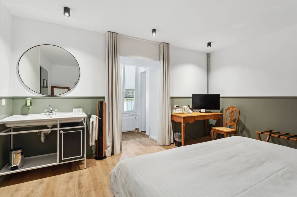 Hôtel de la Couronne - Morges - Schlafzimmer