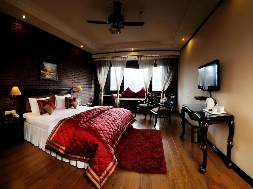 هوتل ديبلومات ريزيدنسي - نيو دلهي - غرفة نوم