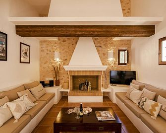 Can Noves - Well Located Villa With Large Porch And Bbq - Sant Francesc de Formentera - Pokój dzienny
