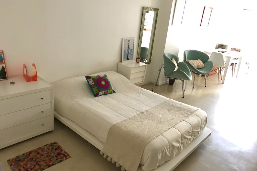 Warm Studio in Villa Crespo - בואנוס איירס - חדר שינה