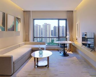 Hilton Garden Inn Changzhou Xinbei - Changzhou - Wohnzimmer