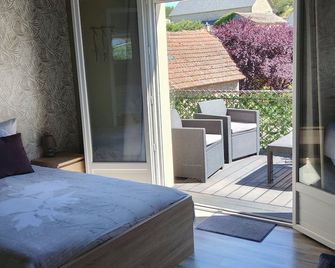 L'amarante chambres d'hôtes villefranche de panat - Villefranche-de-Panat - Balcón