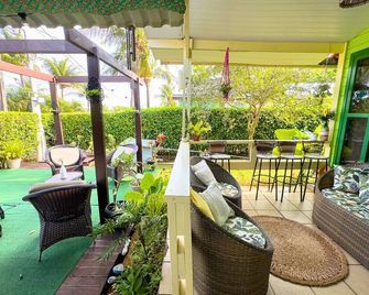 Pousada Algas Marinhas - Fernando de Noronha - Innenhof