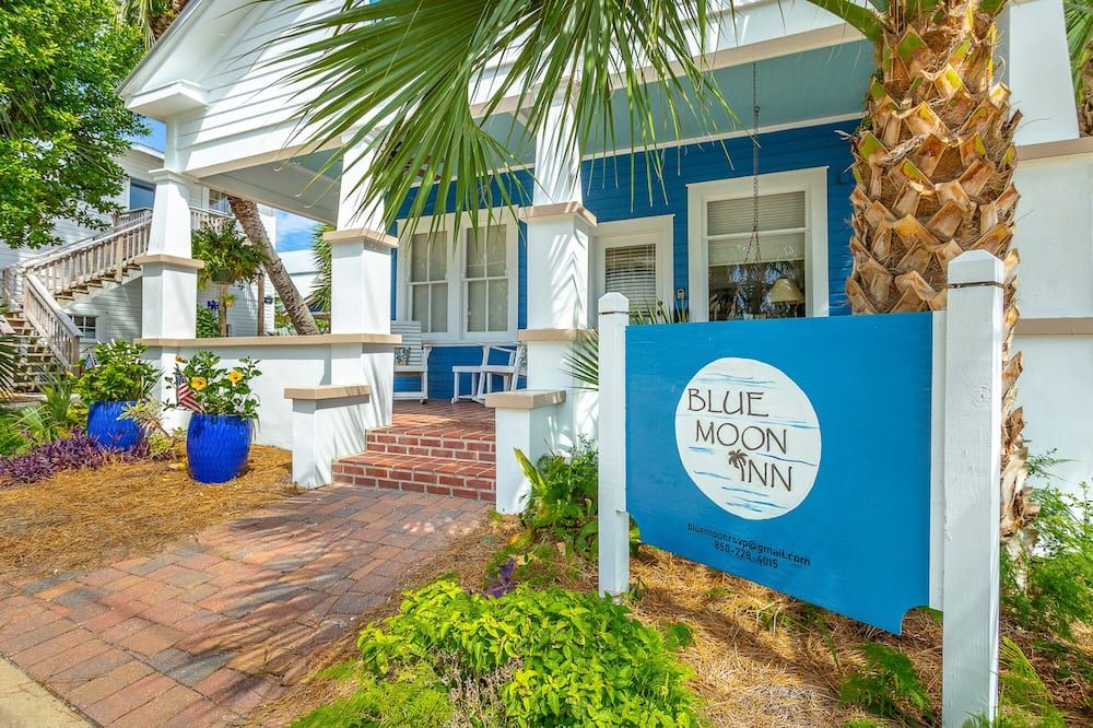 Heart Of Historic Apalachicola, Nostalgic Florida Blue Moon Cottage - Apalachicola - Gebouw