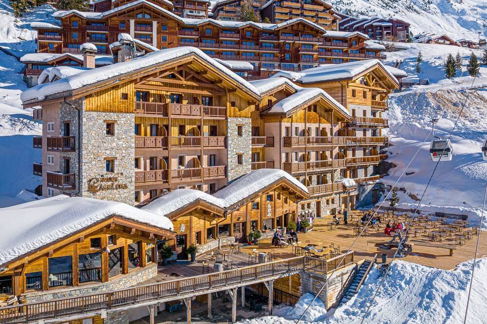 أوتل لو كارلينا باي ليس إتينسيلي - Belle Plagne - مبنى