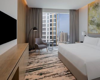 Holiday Inn Dubai Business Bay by IHG - Dubaj - Sypialnia