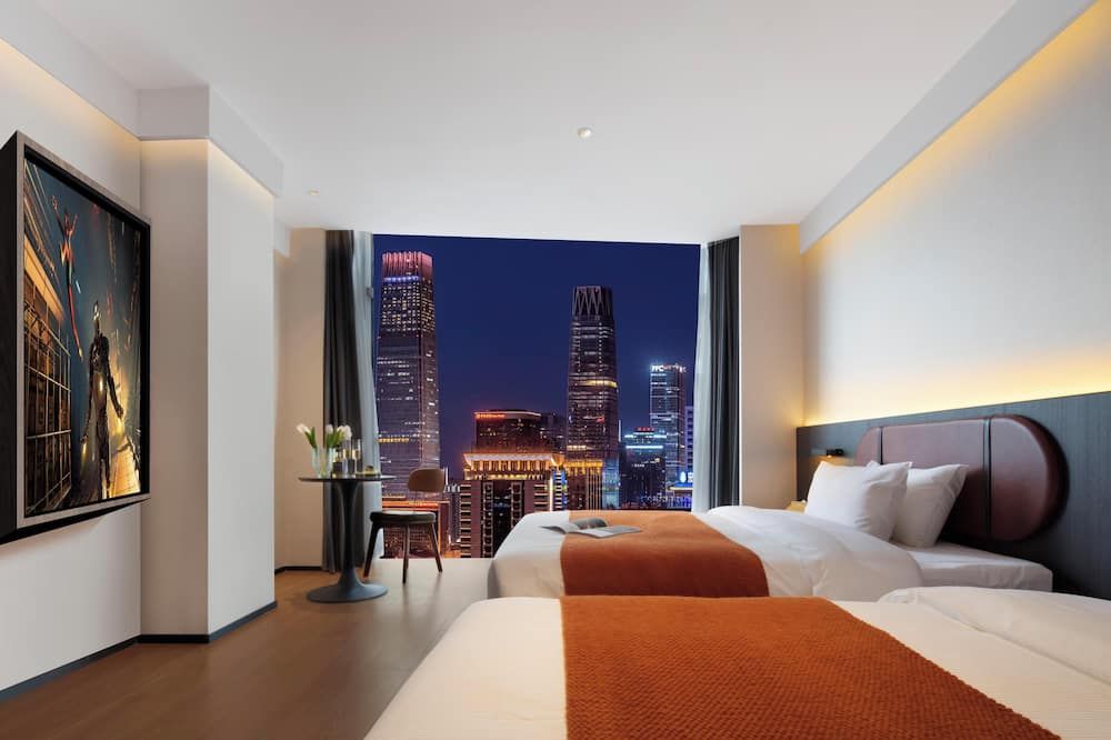 Merica Hotel-Chongqing jiefangbei - Čchung-čching - Ložnice
