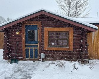 Summer Getaway - Cozy Log Cabin right on Crooked Lake Waterfront - Alanson - Building