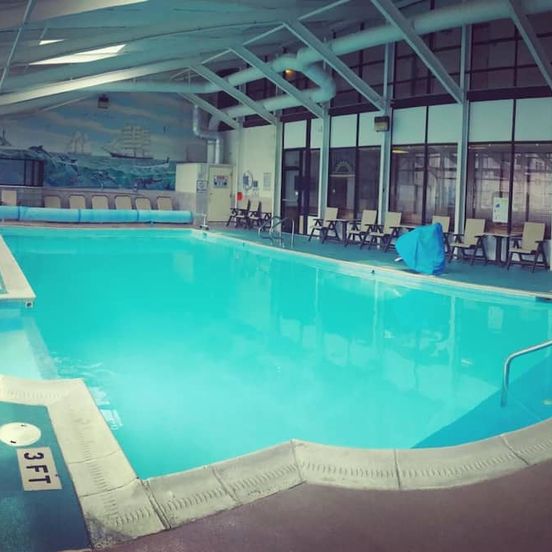 Pool view of The Oceanfront Inn