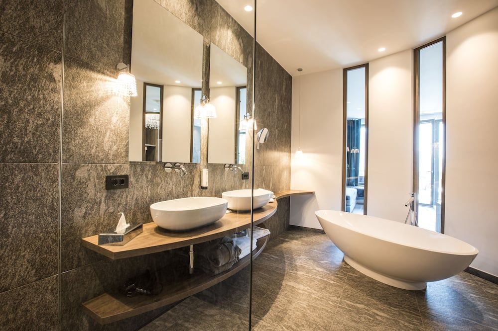 Hotel Bad Fallenbach - San Leonardo in Passiria - Banheiro