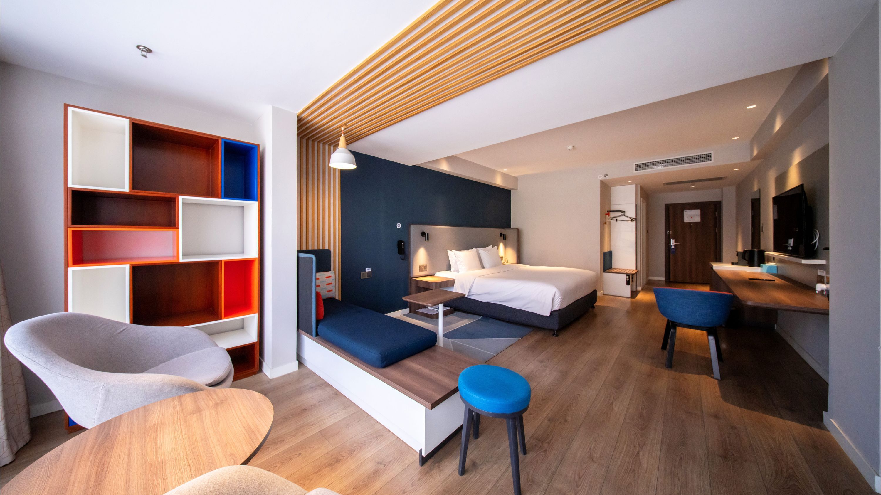 Holiday Inn Express Beijing Shijingshan Lakeview By IHG - בייג'ין - חדר שינה