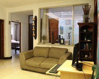 Hostal Los Volcanes - גוואטמלה סיטי - סלון