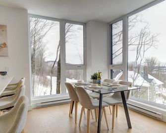 Ski-in/Ski-out Your Dream Mountain Getaway Luxury Awaits and even more! - Bromont - Jídelna