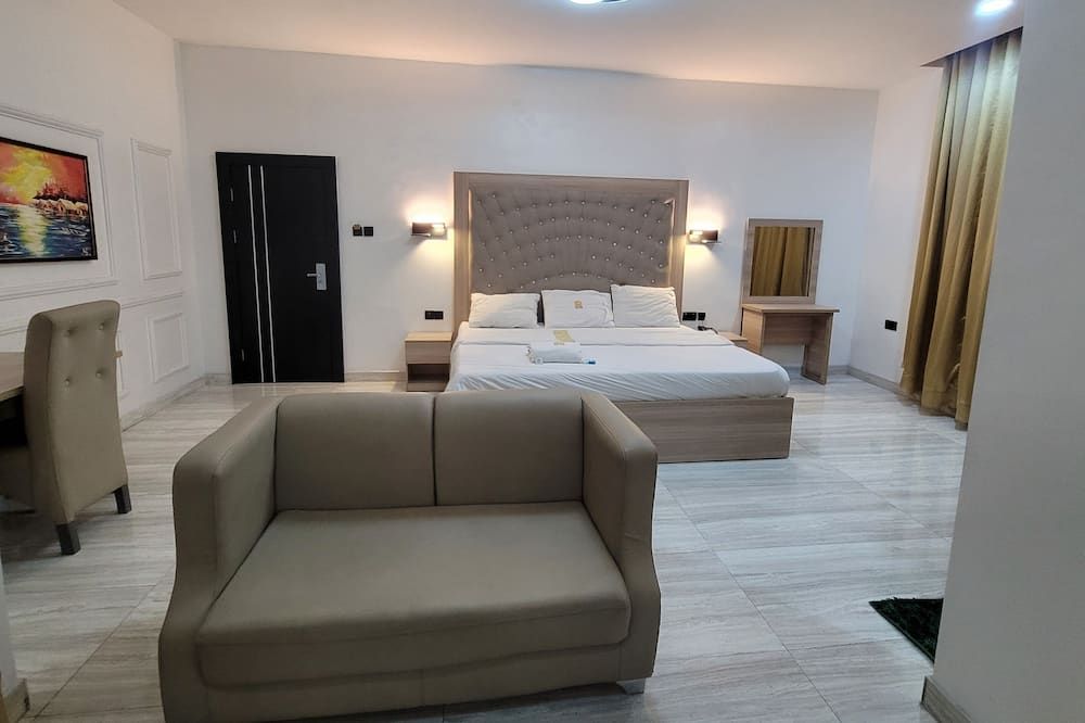 The Charis Hotel & Suites - Port Harcourt - Ložnice