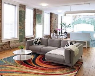 Downtown Salon - Location - Comfort - Style - Atlanta - Sala de estar