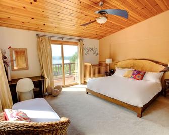 Breathtaking Lake Views!! 12 Acre Luxury Estate With Private Heated Pool - Mountain Home - Спальня
