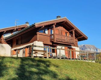 Chalet Familial Face au Mont Blanc - Cordon - Bâtiment