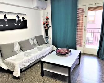 Apartamento céntrico y cerca del mar en Tavernes - Tabernes de Valldigna - Sala de estar