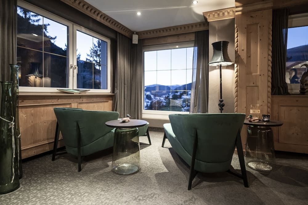 Alpstay - Chalet Hotel Hartmann - Adults Only - אורטיסיי - סלון