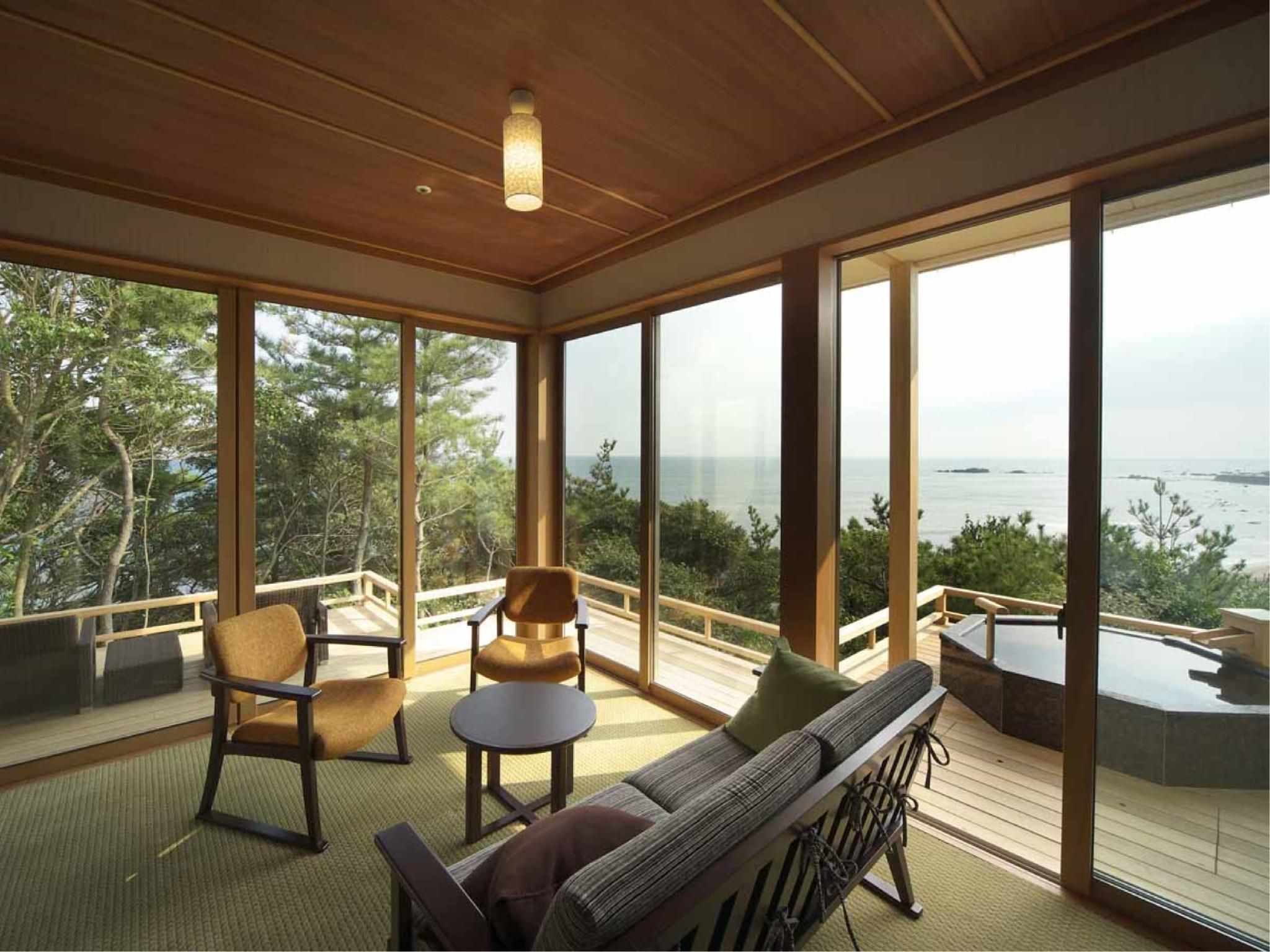 Hotel Bettei Umitomori - Choshi - Вітальня