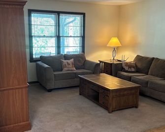 3-bedroom house near Crane Creek Vineyards in Young Harris - Young Harris - Living room