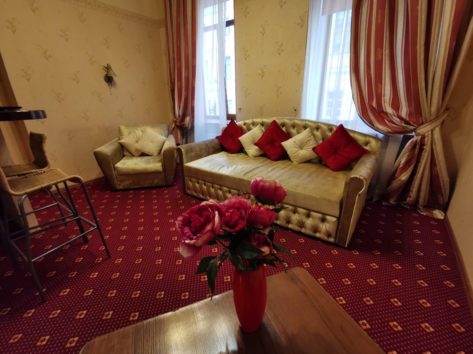 Deluxe Hotel On Galernaya - سانت بيترسبورغ - غرفة معيشة