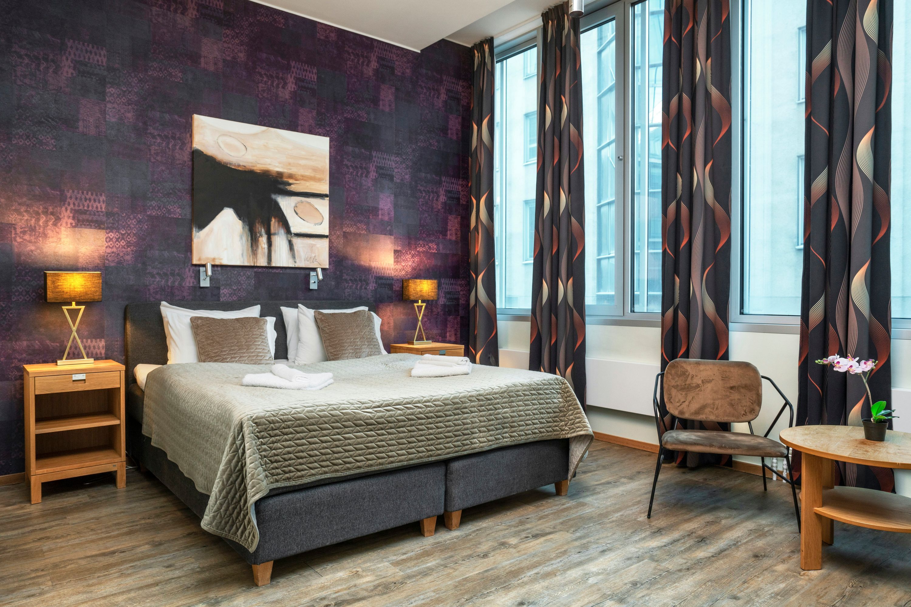 ثون هوتل كونجسبرون - ستوكهولم - غرفة نوم