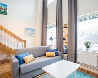 Apartdirect Hammarby Sjöstad - Stockholm - Wohnzimmer