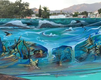 Exceptional house within colonial Oaxaca, wonderful roof terrace, 3 bedrooms. - Oaxaca de Juárez - Piscina