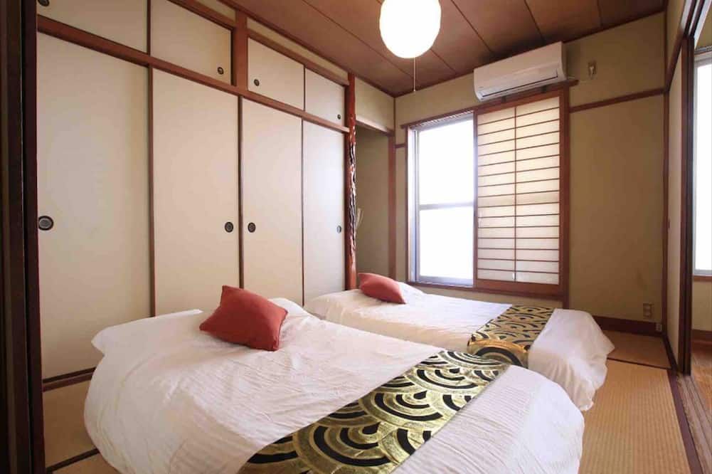 Goraku Shinfu-Kae - אוסקה - חדר שינה