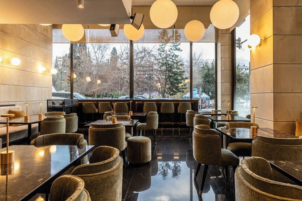 NJV Athens Plaza Hotel - אתונה - מסעדה