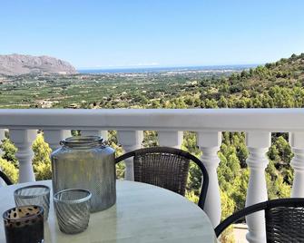 Casa Rena - Luxury Villa Private Pool With Panoramic sea and Mountain View - Orba - Balcony