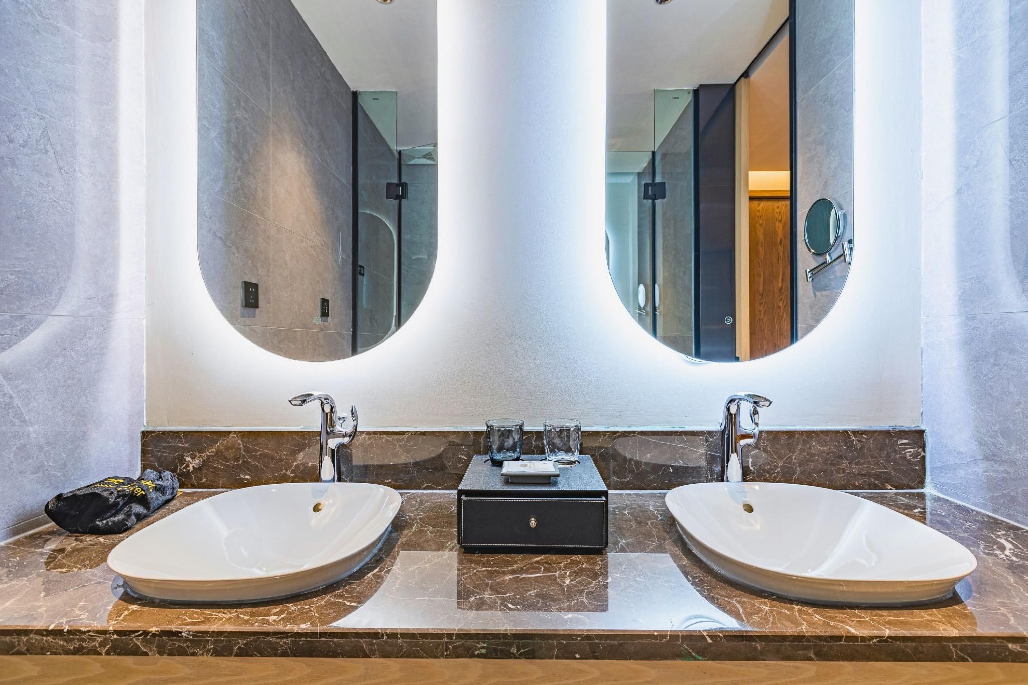 Shiyu Hotel Qingdao Zhanqiao Zhongshan Road - تشينغداو - غرفة نوم