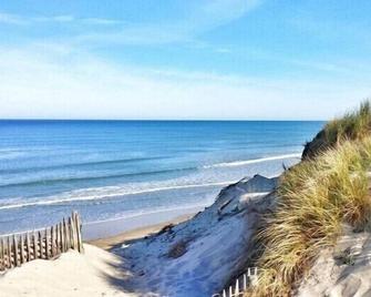 Room with heated, saltwater pool in a haven of peace in the pines - Hourtin - Beach