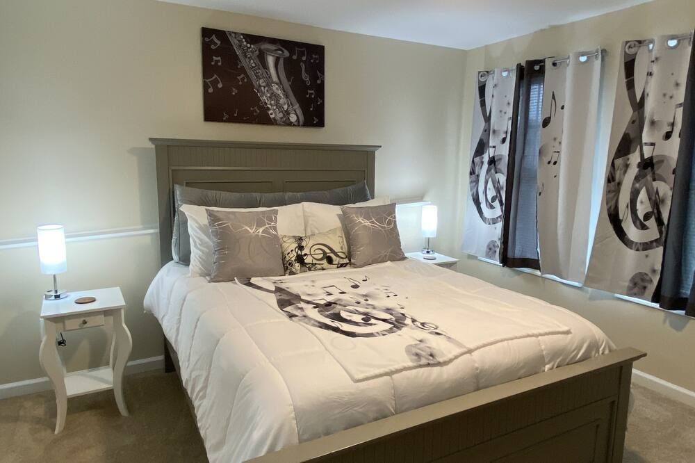 Cozy Bay Home Beach+Casino+More - اتلانتيك سيتي - غرفة نوم