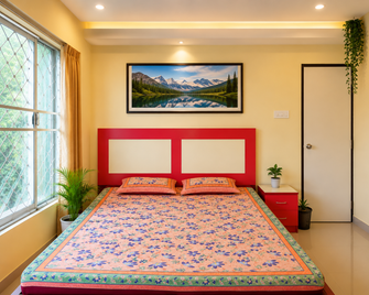 Goroomgo Hotel Srikhetra Swargadwar - Walking Distance To Golden Beach - Puri - Bedroom