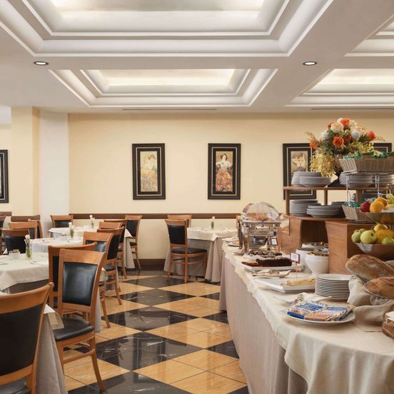 Buffet view of Ramada by Wyndham Naples