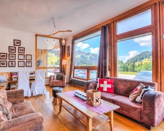 Hotel Relais Alpin - Ormont-Dessus - Wohnzimmer