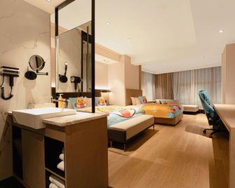 Huayingyue Hotel (Tianyi Square Old Bund Branch) - Ningbo - Schlafzimmer