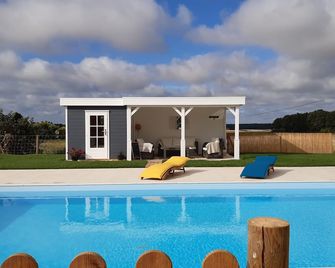 Private pool in a beautiful, romantic retreat, offering peace and quiet - Noyant-Villages - Piscine